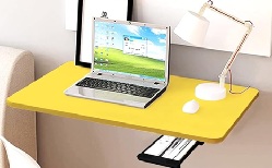 Wall-mounted folding table